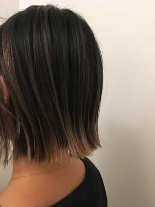 カラー Batta所属・坂上 岳のヘアスタイル