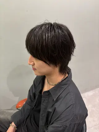 ミディアム メンズ メンズ特化／韓国風 /江戸谷大晴のヘアスタイル