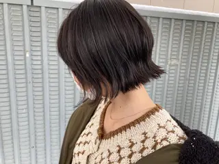 ミディアム 松澤 勇輝のヘアスタイル