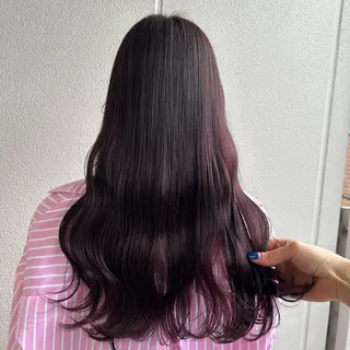 カラー ︎︎🌟韓国艶カラー ︎🌟璃奈 (ﾘﾅ)のヘアスタイル