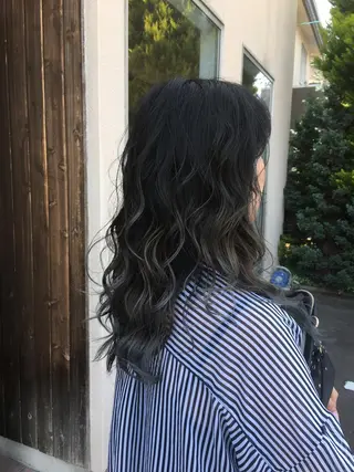 ロング カラー ヘアアレンジ holm hair所属・酒井 透のヘアスタイル