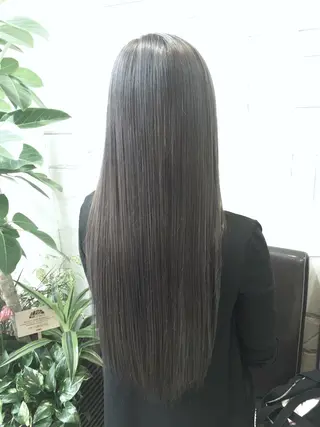 ロング カラー 髪質改善 艶髪🔵ﾌｾﾅｵﾔのヘアスタイル