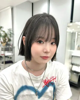 ショート 韓国顔まわり/前髪 /レイヤー/いつきのヘアスタイル