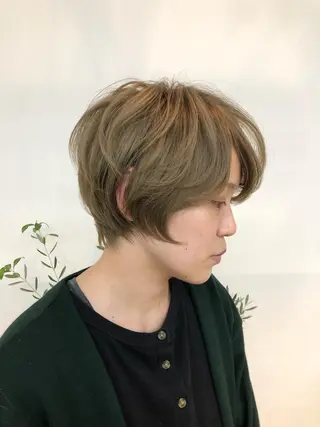 ショート 成田 和樹のヘアスタイル