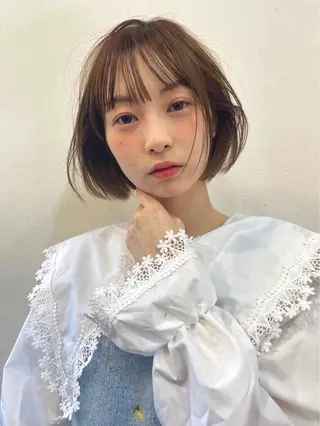 ショート カラー トレンドヘア🌿 chinariのヘアスタイル