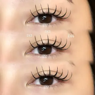 マツエク・マツパ Mell Yuuna ♡パリエク /束感のマツエク・マツパデザイン