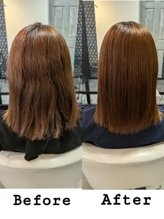 ミディアム ベージュ＊Spica 【ミルクティー】のヘアスタイル