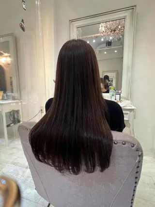 ロング 🌈安藤愛/透明感 艶カラー🫧ROWのヘアスタイル