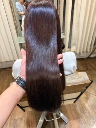 セミロング カラー パーマ ヘアアレンジ RecheRche【池袋】所属・👑指名率No.1 👑坂口飛翔のヘアスタイル