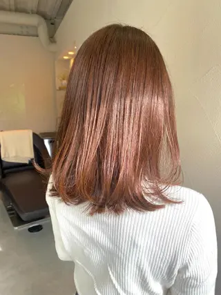 ミディアム カラー ハイトーン×似合わせ 🌱中川慎之介のヘアスタイル