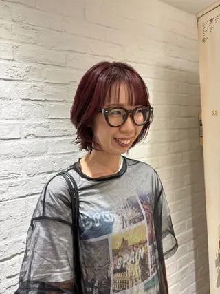 カラー 梅田/透明感カラー /ひかるのヘアスタイル