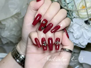 ネイル E.N🦋 長さ出し/持ち込みのネイルデザイン