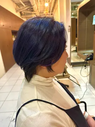 ショート カラー ページリコ所属・橋本 匠平のヘアスタイル