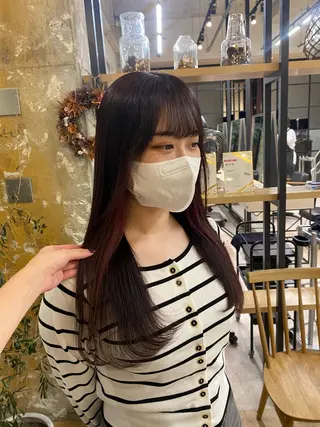 カラー Misaki ║ツヤカラーのヘアスタイル