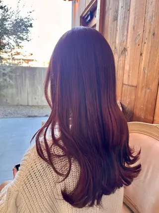 カラー 齊藤 美有のヘアスタイル