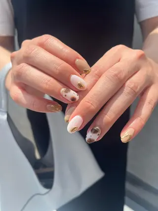 ネイル 🤎Two ERI🤎のネイルデザイン