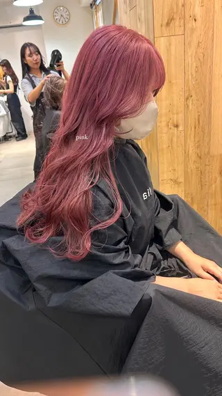 ロング カラー じゅわっと暖色カラー 🍊Moemiのヘアスタイル