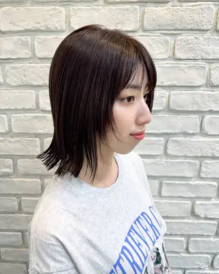ミディアム 秋山 俊のヘアスタイル