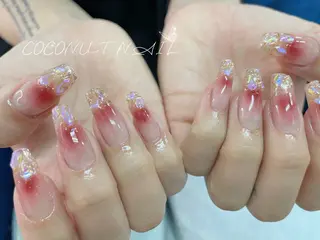 ネイル 神田 ココナッツのネイルデザイン