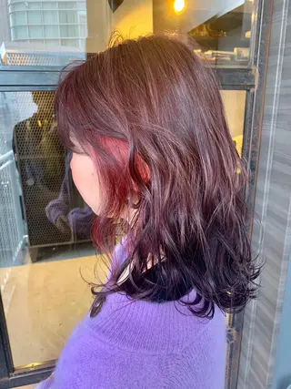 カラー メンズヘア/レイヤー /ボブ山内春輝のヘアスタイル