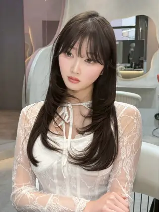 ロング 大宮 トレンドヘア 🎀🪽古川美涼のヘアスタイル