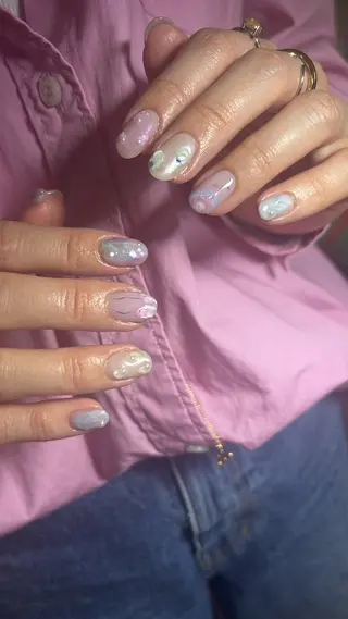 ネイル nailsalon　hue所属・小山 羽奈のネイルデザイン