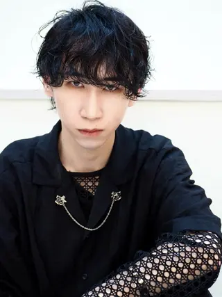 ショート パーマ メンズ オオソネ マリアのヘアスタイル