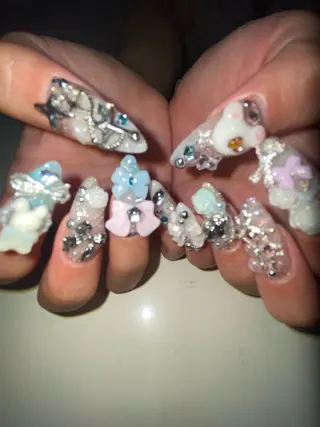 ネイル .unff所属・hana (..)個 性派/メンズネイル◎のネイルデザイン