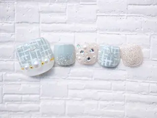 ネイル トップネイリスト Ribbon立川店のネイルデザイン