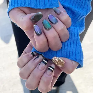 ネイル Sea  nail by emaのネイルデザイン