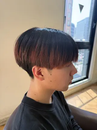 ショート メンズ 溝口 槙里也のヘアスタイル