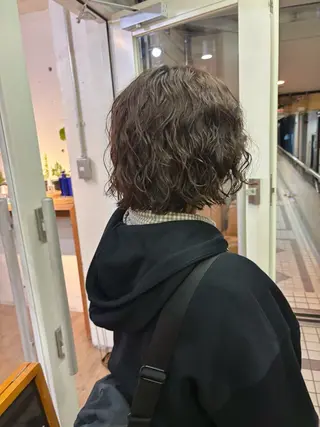 ミディアム パーマ kaito パーマ募集！🔵のヘアスタイル
