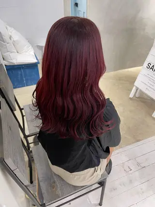 ロング ボブ・韓国ヘア特化 美容師💕織茂ひかりのヘアスタイル