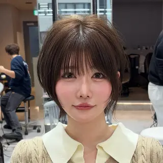 ミディアム カラー ウメダナオヤ/ くびれヘア✨のヘアスタイル