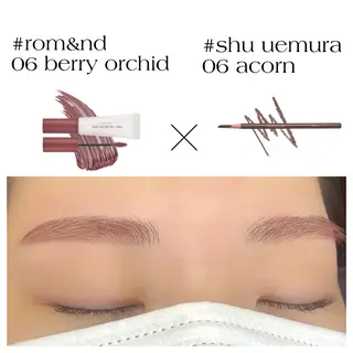 メンズ アイブロウ GO TODAY SHAIRE SALON 銀座Cras所属・韓国風眉×顔タイプ 診断®  Naoの眉毛・アイブロウイメージ