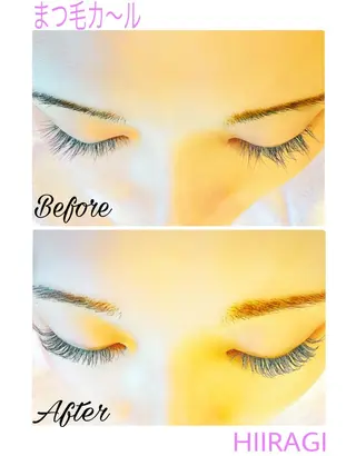 マツエク・マツパ 美容室 HIIRAGIのマツエク・マツパデザイン