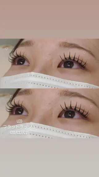 マツエク・マツパ EYELA銀座店🎀 Momoneのマツエク・マツパデザイン