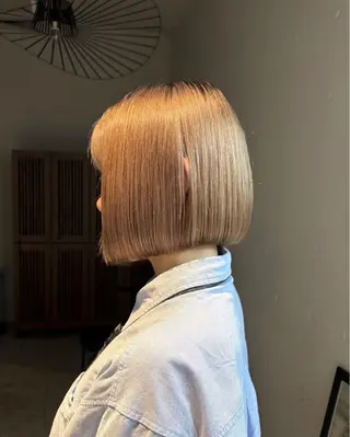 ショート カラー Hank.所属・ボブカット/ honokaのヘアスタイル