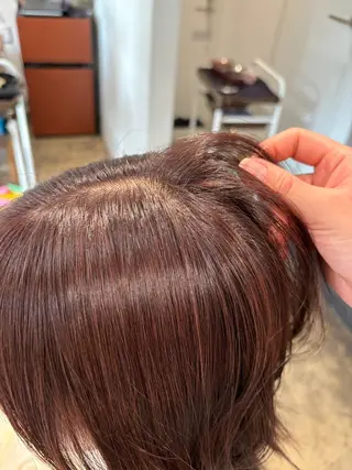 ミディアム カラー sisi銀座所属・髪質改善/艶髪特化 柔艶髪/Ririkaのヘアスタイル