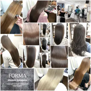 FORMA所属・美髪育成 FORMA代表　関のヘアスタイル