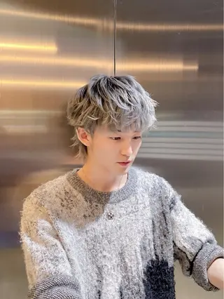 ショート カラー メンズ ナリキ/ダブルカラー /ダブルカラー募集のヘアスタイル