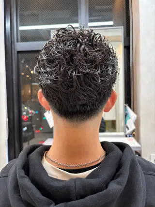 パーマ メンズ 澤田 大翔のヘアスタイル