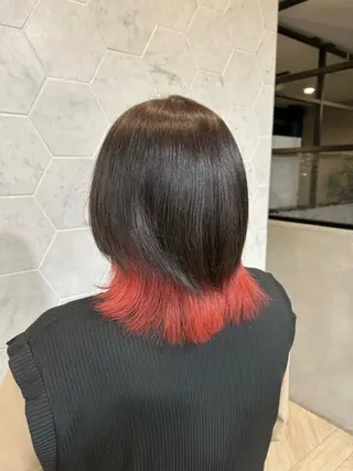 ミディアム hairsalon ulu所属・仙台/抜け感カラー /工藤のヘアスタイル