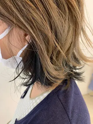 ミディアム カラー eyelush color world庄内駅前所属・シールエクステ／豊中 吉田孝司のヘアスタイル