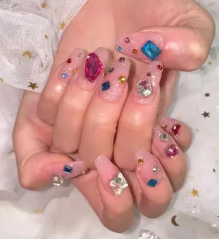 ネイル ゆず秋葉原 Vickyのネイルデザイン