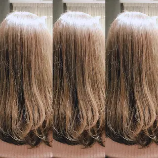 ロング カラー KANOI 銀座中央通り所属・上條 航平のヘアスタイル