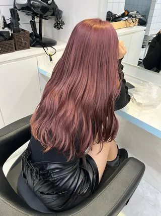 ロング カラー ヘアアレンジ 愛されカラー🩷 はるなのヘアスタイル