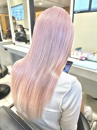 ロング 米澤 俊輔のヘアスタイル