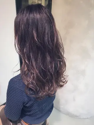 ロング カラー 松村 崇弘のヘアスタイル