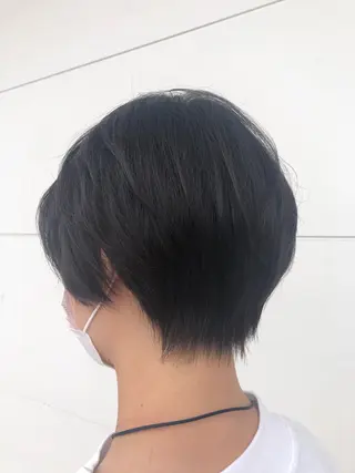 ショート 縮毛矯正、似合わせ カット✂️大谷勇輝のヘアスタイル